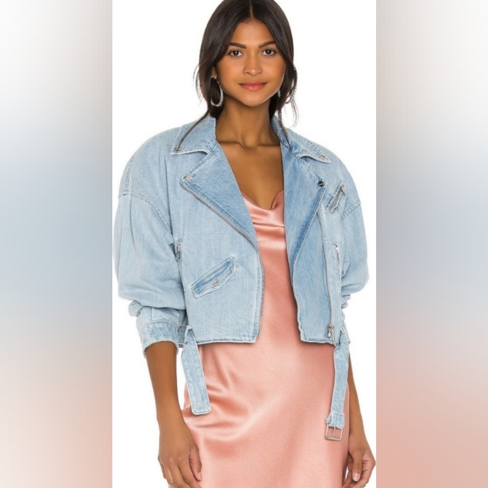 LAMARQUE Dylan Jean Biker Jacket
